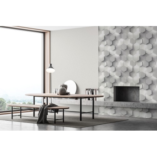 Обои Аспект 70669-14 Гексагон флиз. 1,06Х10м