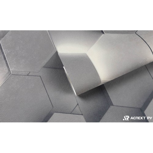 Обои Аспект 70669-41 Гексагон флиз. 1,06Х10м