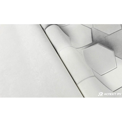 Обои Аспект 70670-14 Гексагон флиз. 1,06Х10м