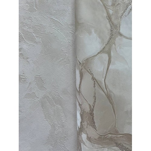 Обои флизелиновые Euro Decor 7222-17 Mineral бежевые 1,06x10м