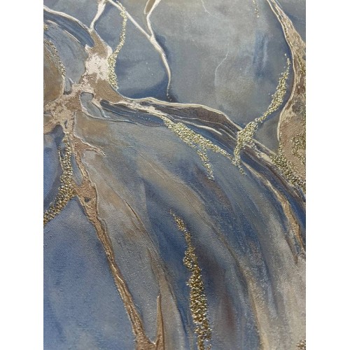 Обои флизелиновые Euro Decor Mineral 7222-20 серебристые 1.06x10м
