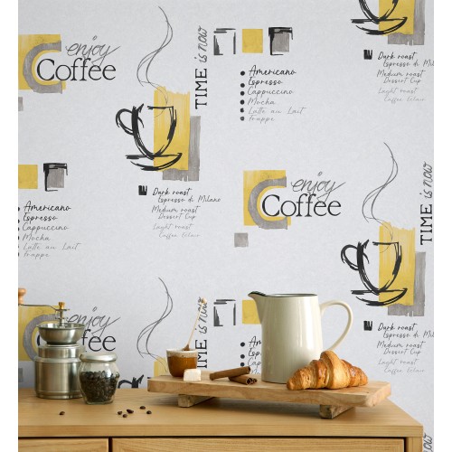 Обои флизелиновые WallSecret Basic 8808-19 Espresso 1,06x10м