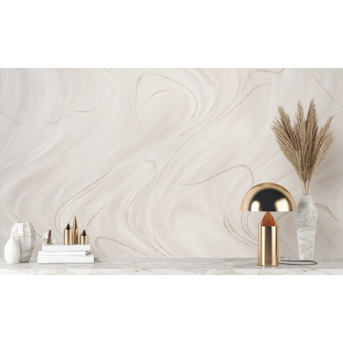 Обои флизелиновые Ateliero Wella 88198-02 бежевые 1.06x10м