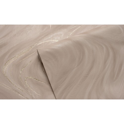 Обои флизелиновые Ateliero Wella 88298-03 коричневые 1.06x10м