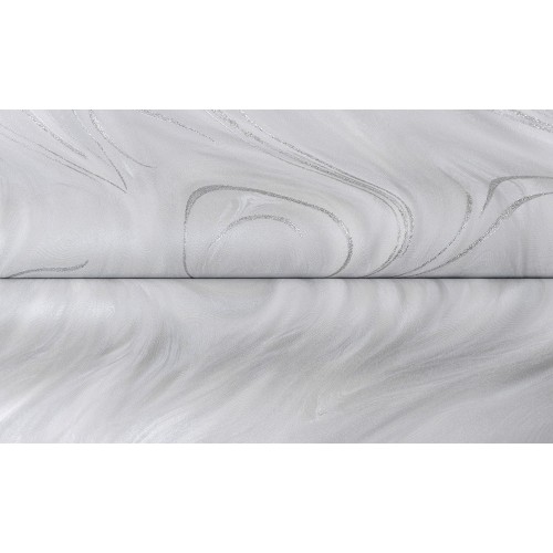 Обои флизелиновые Ateliero Wella 88298-06 серебристые 1.06x10м