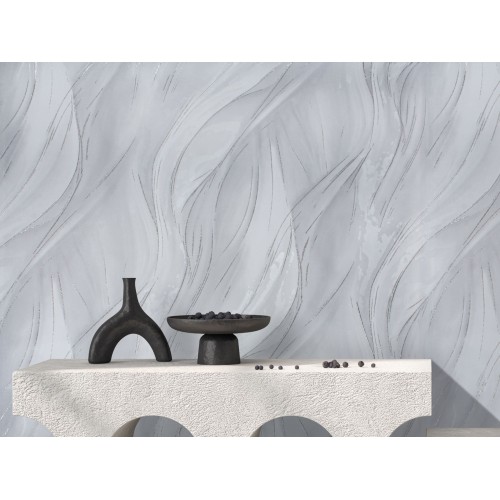Обои флизелиновые AVISTO SHIFFON 89857 серые 1,06x10м