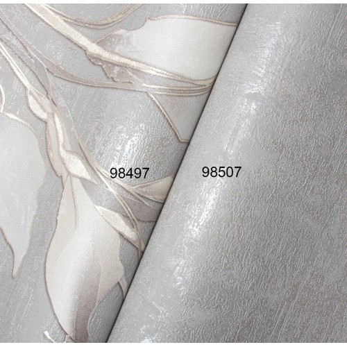Обои флизелиновые Ostima Silvia 98507 серые 1.06x10м