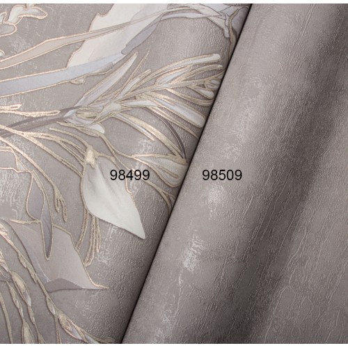 Обои флизелиновые Ostima Silvia 98509 коричневые 1.06x10м