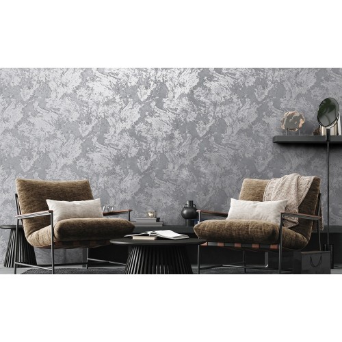 Обои флизелиновые Ateliero Cosmopolitan 98617 серые 1.06x10м