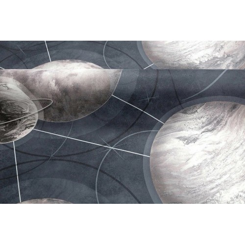 Обои флизелиновые HomeColor Planets HC71987-45 коричневые 1.06x10м