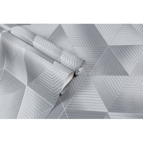 Обои флизелиновые HomeColor Wood Line HC72259-44 серые 1.06x10м