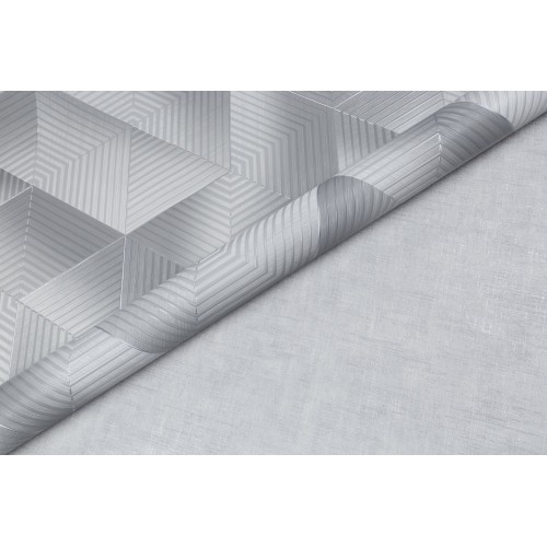 Обои флизелиновые HomeColor Wood Line HC72259-44 серые 1.06x10м