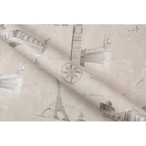 Обои Палитра PL72406-42 Travel Wall флиз. 1,06Х10м