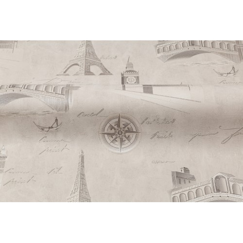 Обои Палитра PL72406-42 Travel Wall флиз. 1,06Х10м