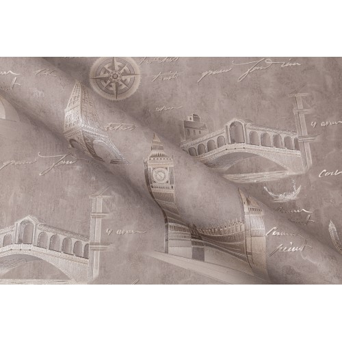 Обои Палитра PL72406-45 Travel Wall флиз. 1,06Х10м