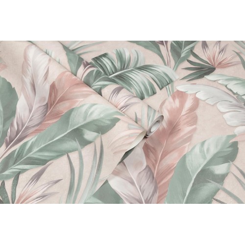 Обои флизелиновые VOG Collection Bali VV72093-28 розовые 1.06x10м