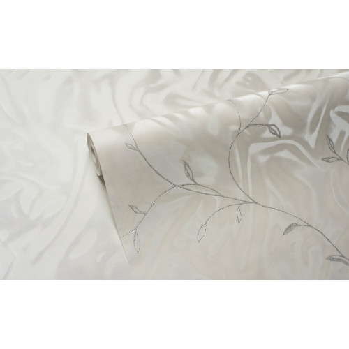 Обои флизелиновые Ateliero Stella 98761 белые 1,06x10м