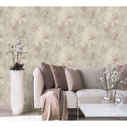 Обои флизелиновые Ateliero Bella 588692 бежевые 1,06Х10м
