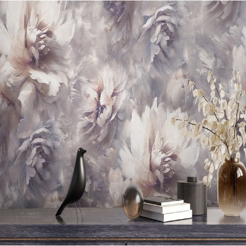 Обои флизелиновые Ateliero Bella 588698 сиреневые 1,06Х10м