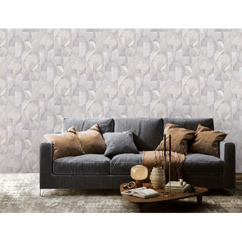 Обои флизелиновые Ateliero Cubus 88194-03 капучино 1,06x10м
