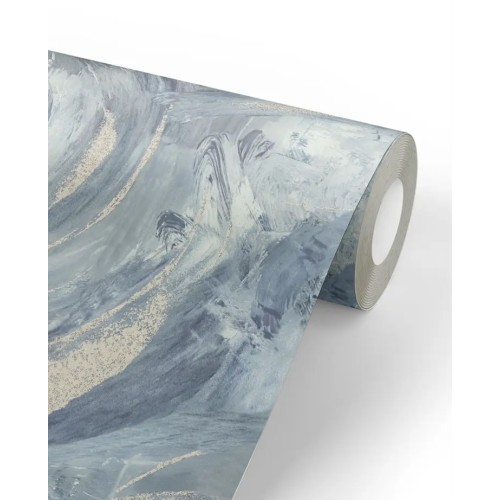 Обои флизелиновые Eurodecor 7249-04 Claude синие 1,06x10м