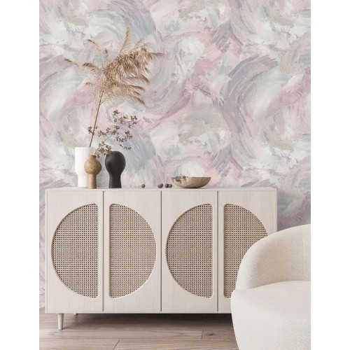 Обои флизелиновые Eurodecor 7249-08 Claude розовые 1,06x10м