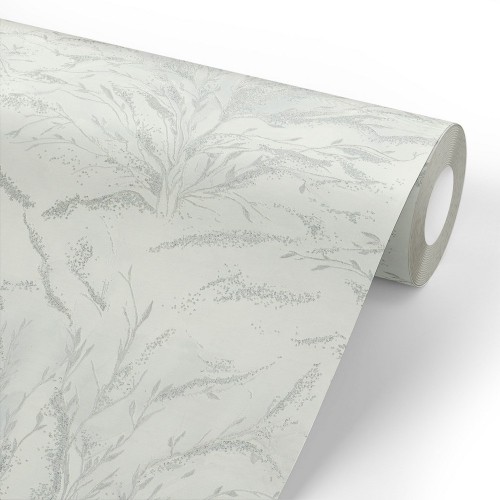 Обои флизелиновые Eurodecor 9237-00 Eiwa белые 1,06x10м