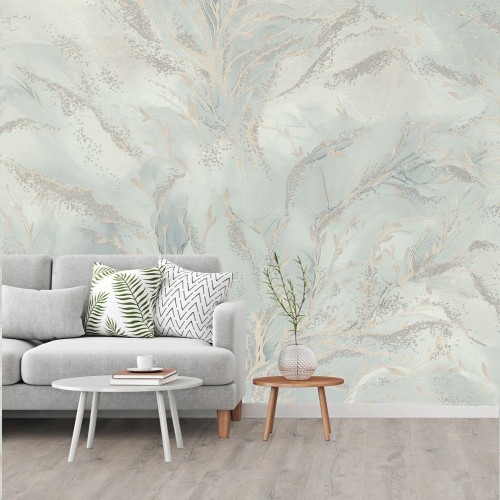 Обои флизелиновые Eurodecor 9237-04 Eiwa зеленые 1,06x10м