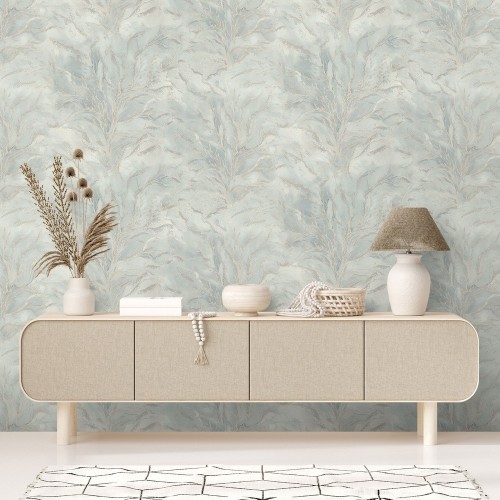 Обои флизелиновые Eurodecor 9237-04 Eiwa зеленые 1,06x10м