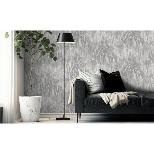 Обои флизелиновые Ateliero Oleron 285657 серые 1.06x10м