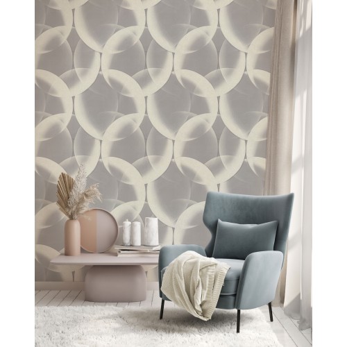Обои флизелиновые Euro Decor 7278-23 серые 1,06х10м