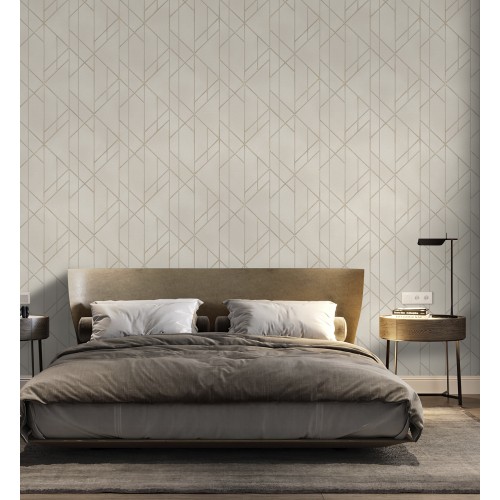 Обои флизелиновые WallSecret Comfort 8739-21 бежевые 1.06x10м