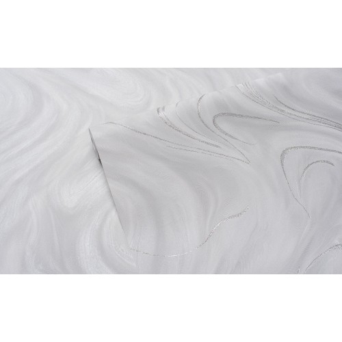 Обои флизелиновые Ateliero Wella 88198-06 серебристые 1.06x10м