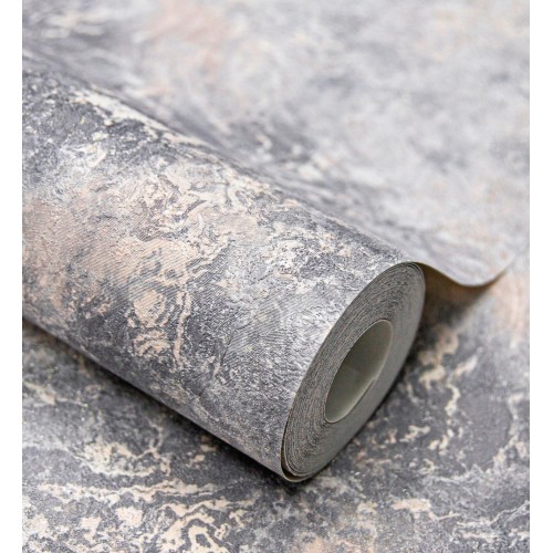 Обои WallSecret Basic Oceania 8885-19 серые 1.06x10м
