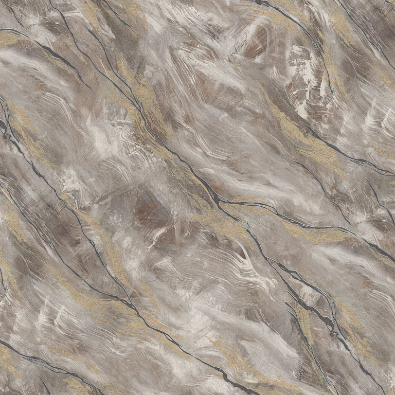 Обои флизелиновые Euro Decor Atlas 7239-12 коричневые 1.06x10м