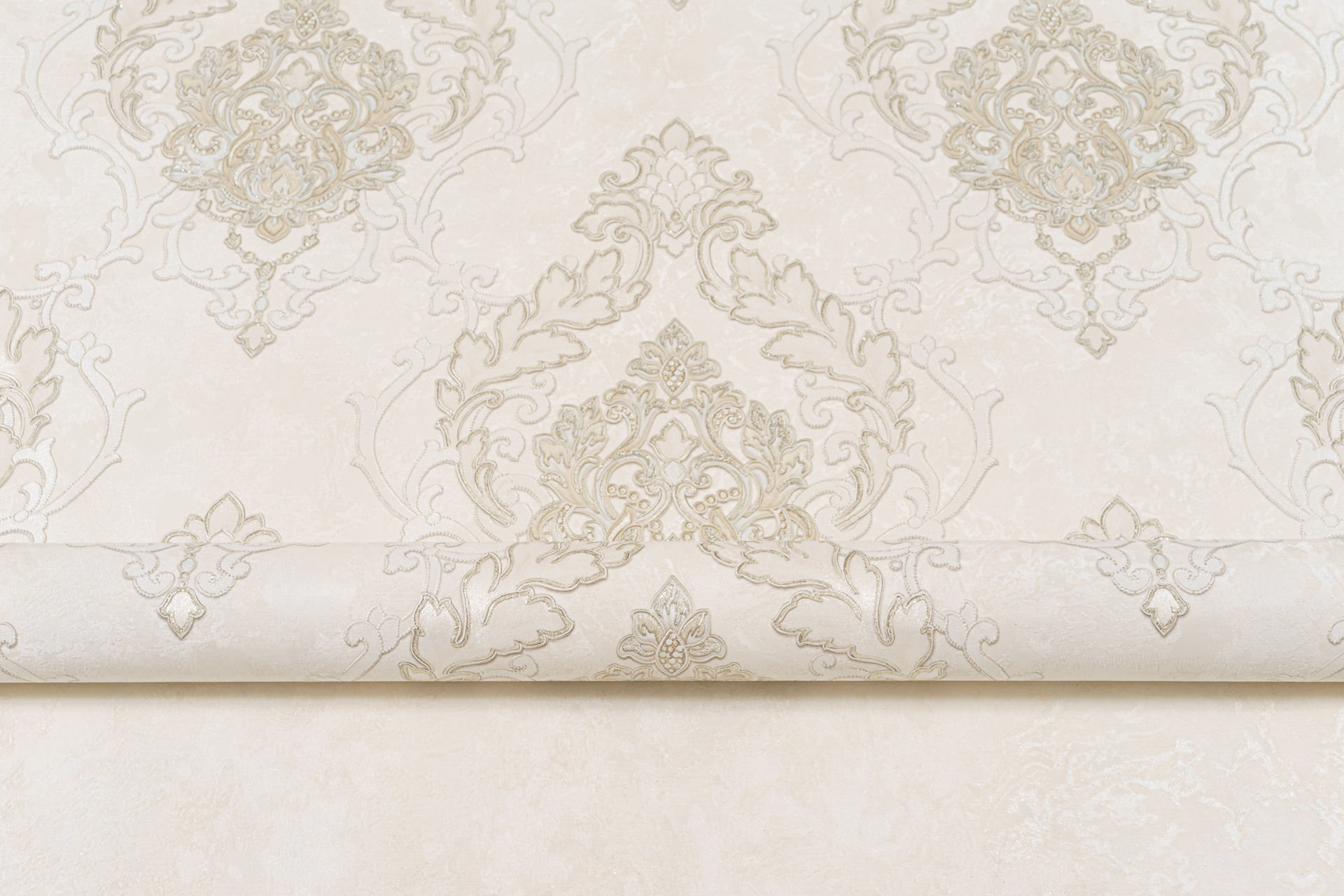 Обои флизелиновые Артекс Рафаэлла 10635-02 бежевые 1.06х10м