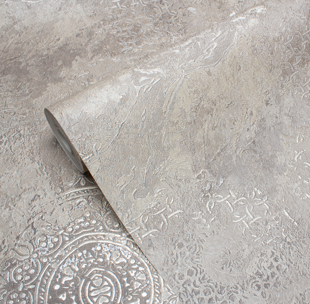 Обои флизелиновые Victoria Stenova Фреско 285618 коричневые 1.06x10м