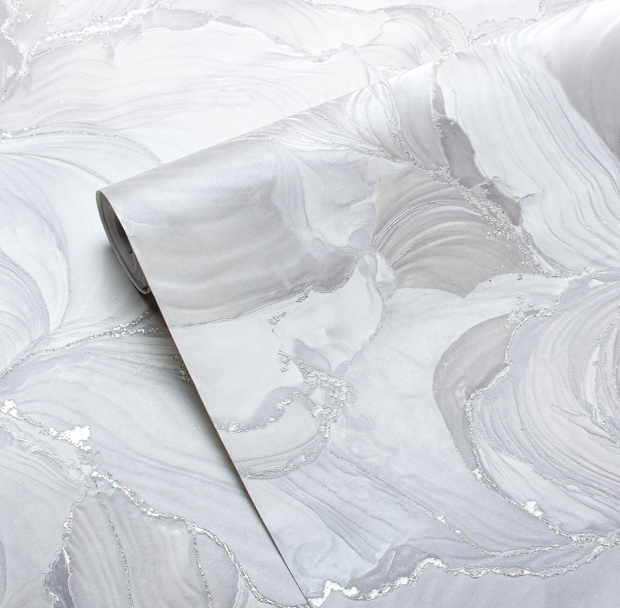 Обои флизелиновые Victoria Stenova Феррара 285918 серые 1.06x10м