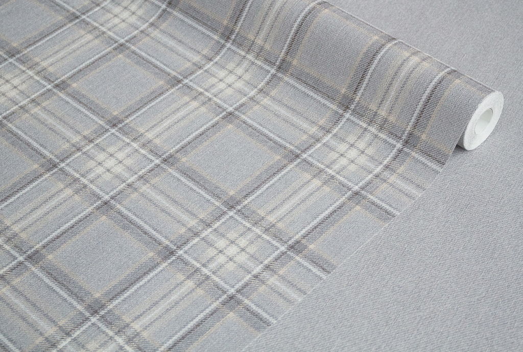 Обои флизелиновые Wall up Шерлок 654646 серые 1.06x10м