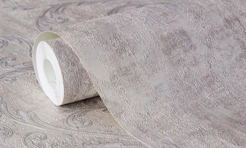 Обои флизелиновые Аспект Deluxe Франсуа 70459-28 сиреневые 1.06x10м