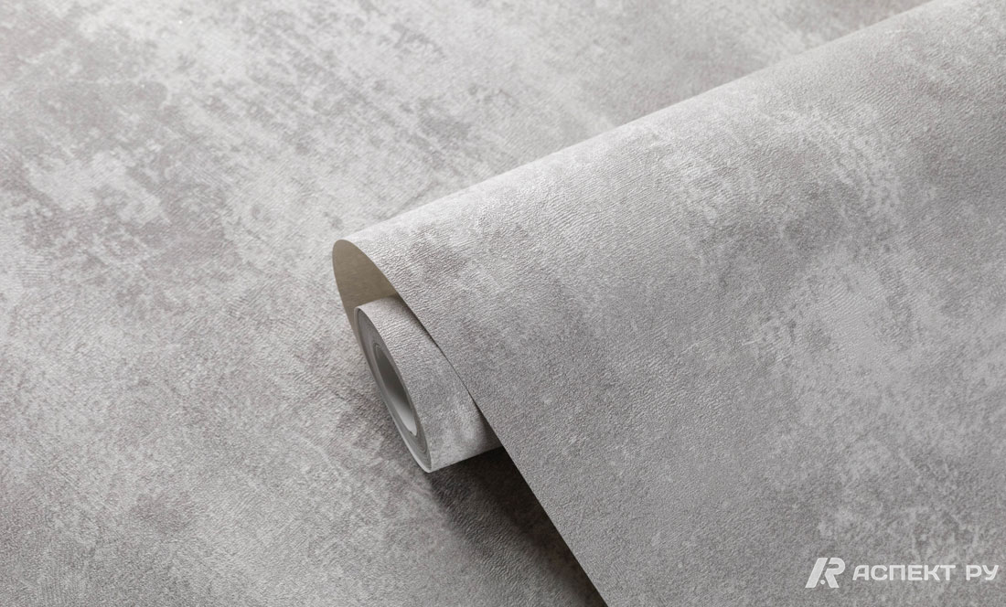 Обои флизелиновые Аспект Шеффилд 70554-41 серые 1.06x10м