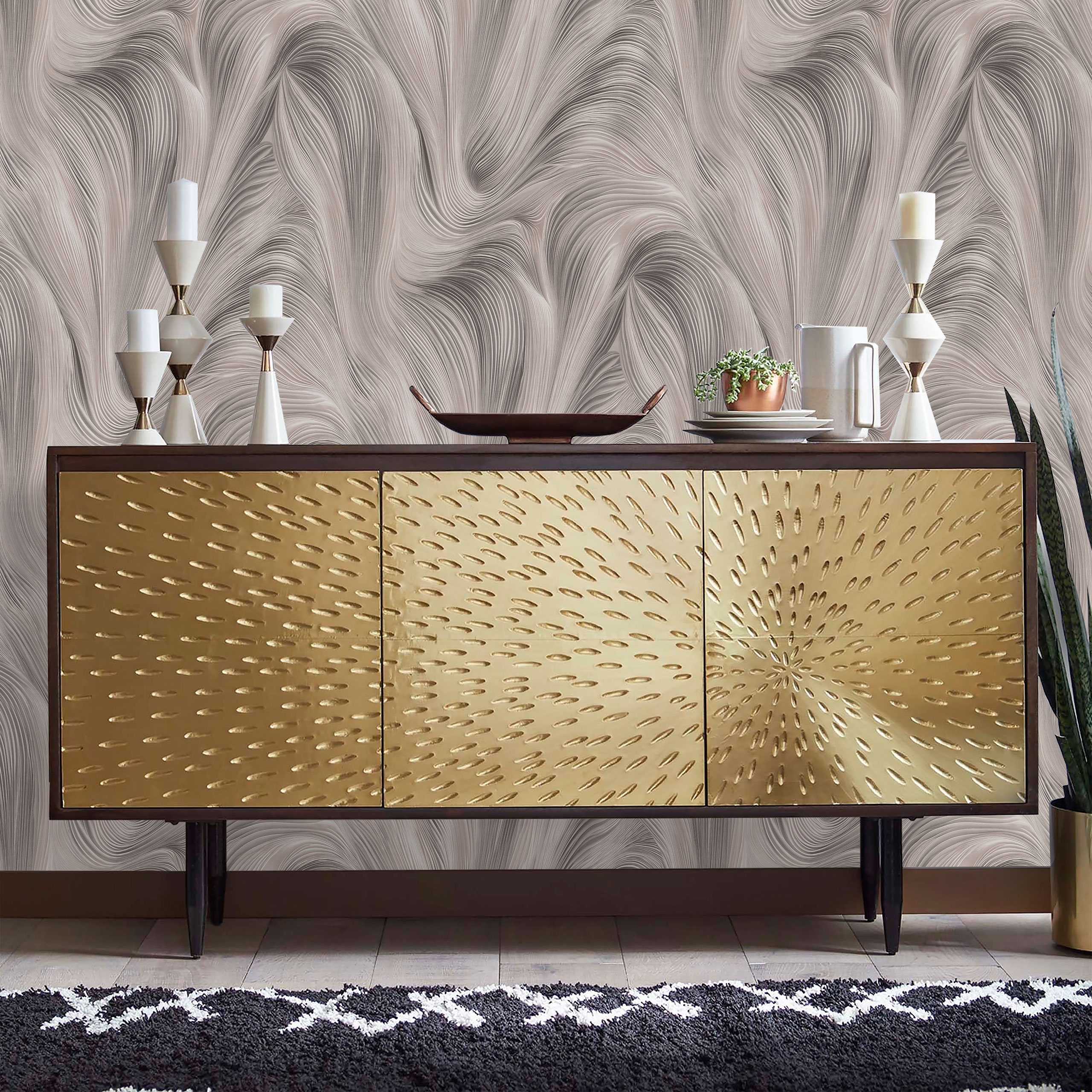 Обои Monte Solaro 9298-12 Chantelle флиз. 1,06х10м